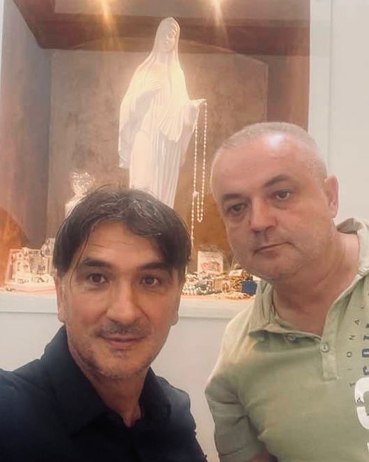 Boris Buden s poznatom osobom iz javnog života